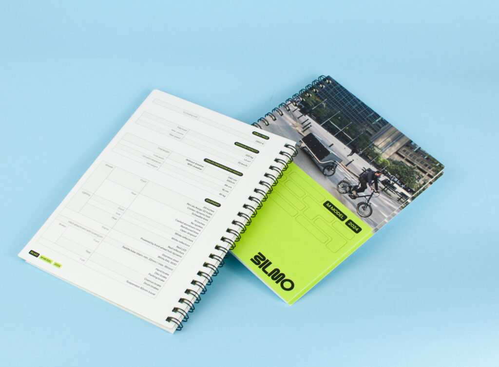 Bilmo - carnet personnalisé avec logo